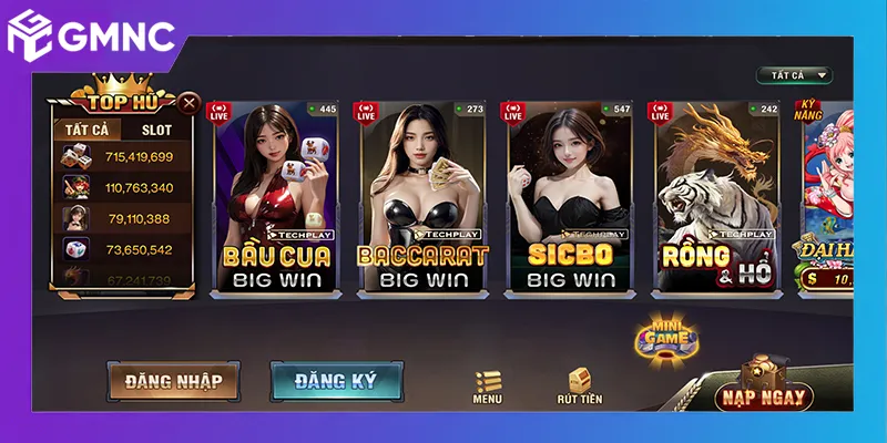 Trải nghiệm slot game và mini game đổi thưởng tốc độ cao tại B52