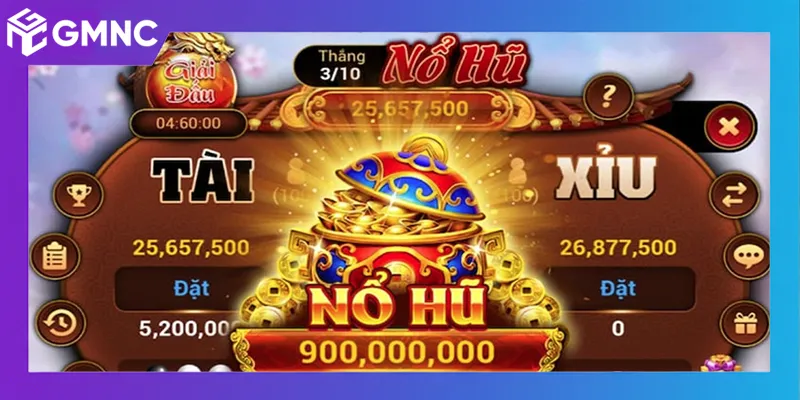 Trải nghiệm 2 lớp trong game nổ hũ Tài Xỉu