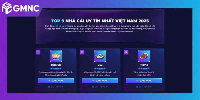 GMNC giới thiệu bản thân không bị chi phối bởi quảng cáo