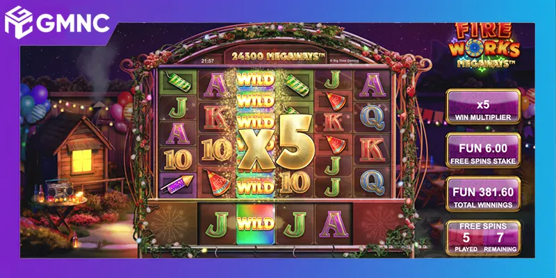 Giao diện rực rỡ trong Lễ Hội Pháo Hoa