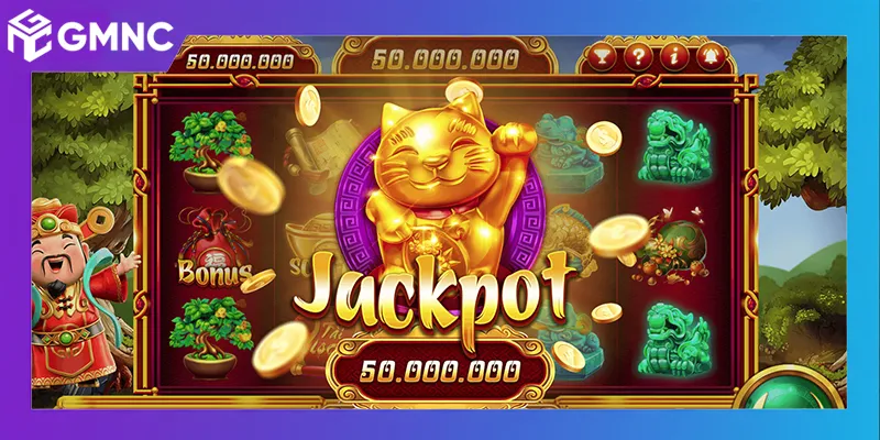 Quỹ phần thưởng tích lũy ngẫu nhiên trong game slot Thần Tài