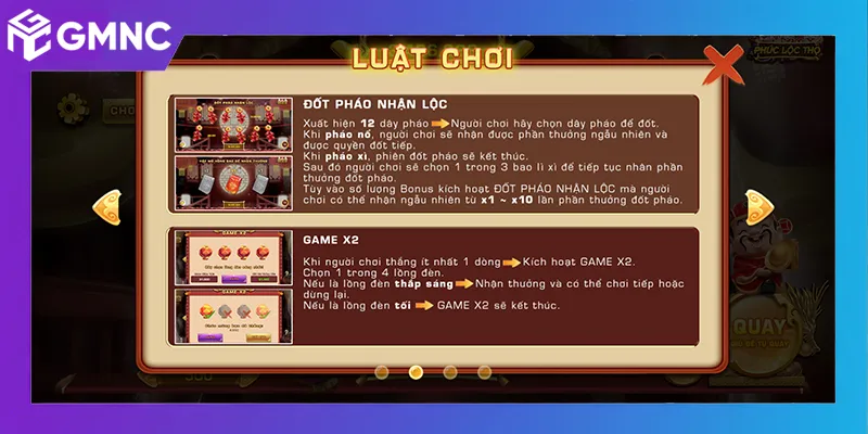 Hướng dẫn cách chơi nổ hũ Phúc Lộc Thọ từng bước