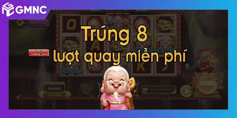 Vòng quay miễn phí trong nổ hũ Phúc Lộc Thọ